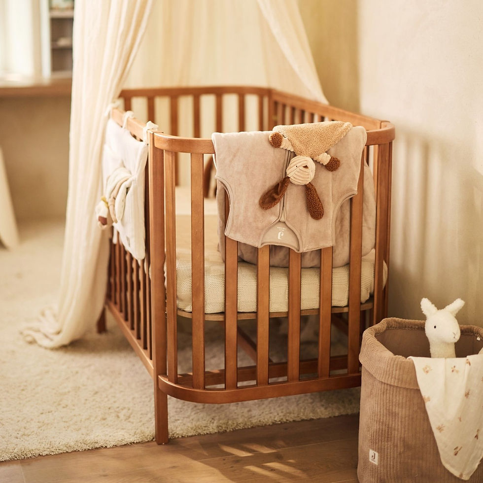 Miniature : Panier de rangement | Cloudy Rib Milky Coffee