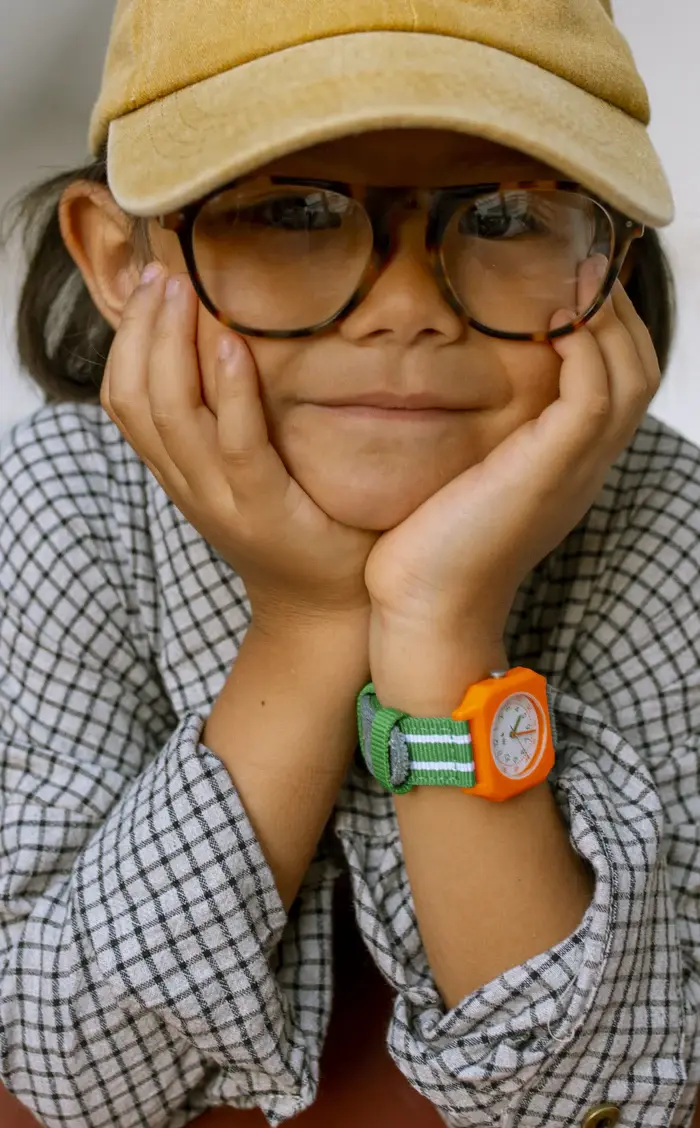 Miniature : Montre Circus | Denim and Green