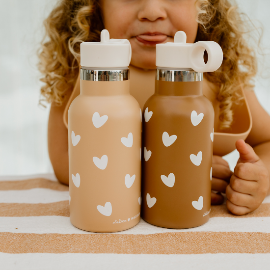 Miniature : Gourde acier inox | Caramel