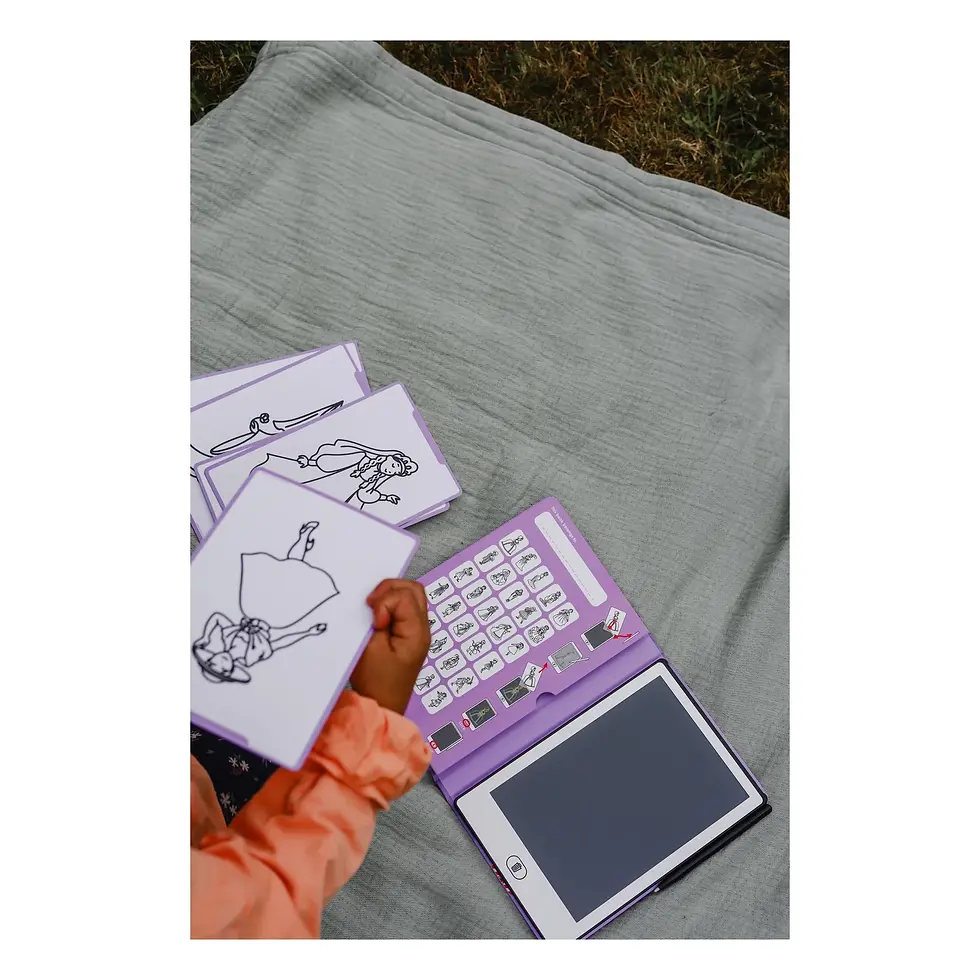 Thumbnail: Mini tablette à dessin | Princesse