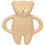 Thumbnail: Ourson de  dentition Moonie en caoutchouc naturel | Sable