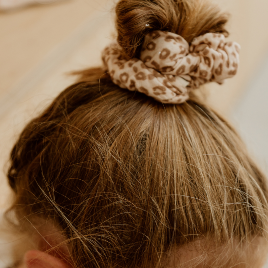 Thumbnail: Chouchou gaze de coton | Léopard