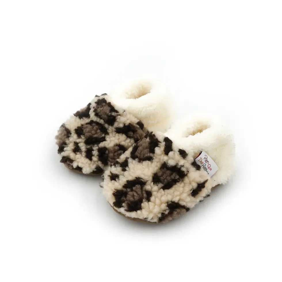 Thumbnail: Chaussons anti-dérapants | Léopard