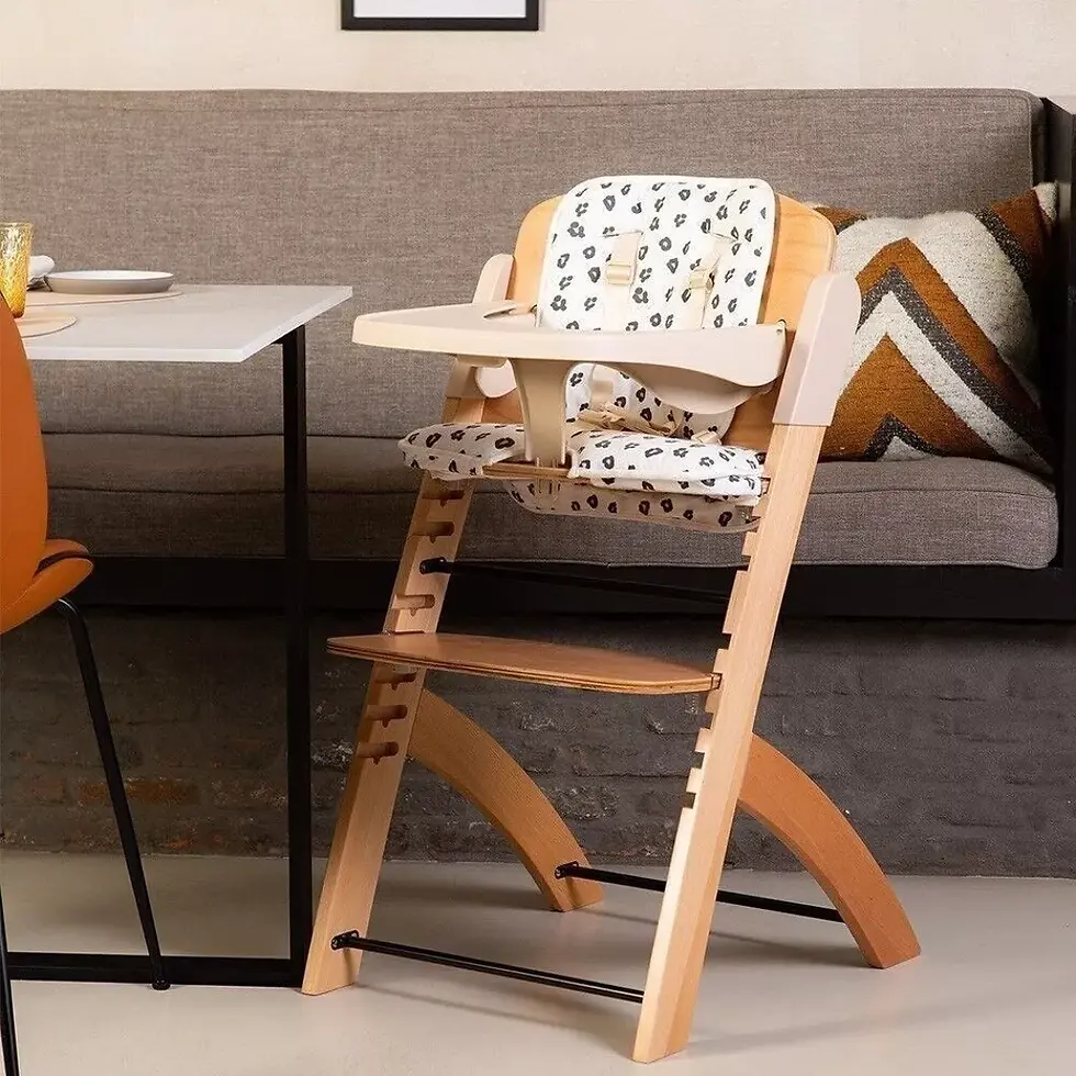 Miniature : Chaise haute évolutive | Beige ChildHome 