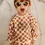 Miniature : Sweat-shirt Rien que des Bêtises | Damier camel