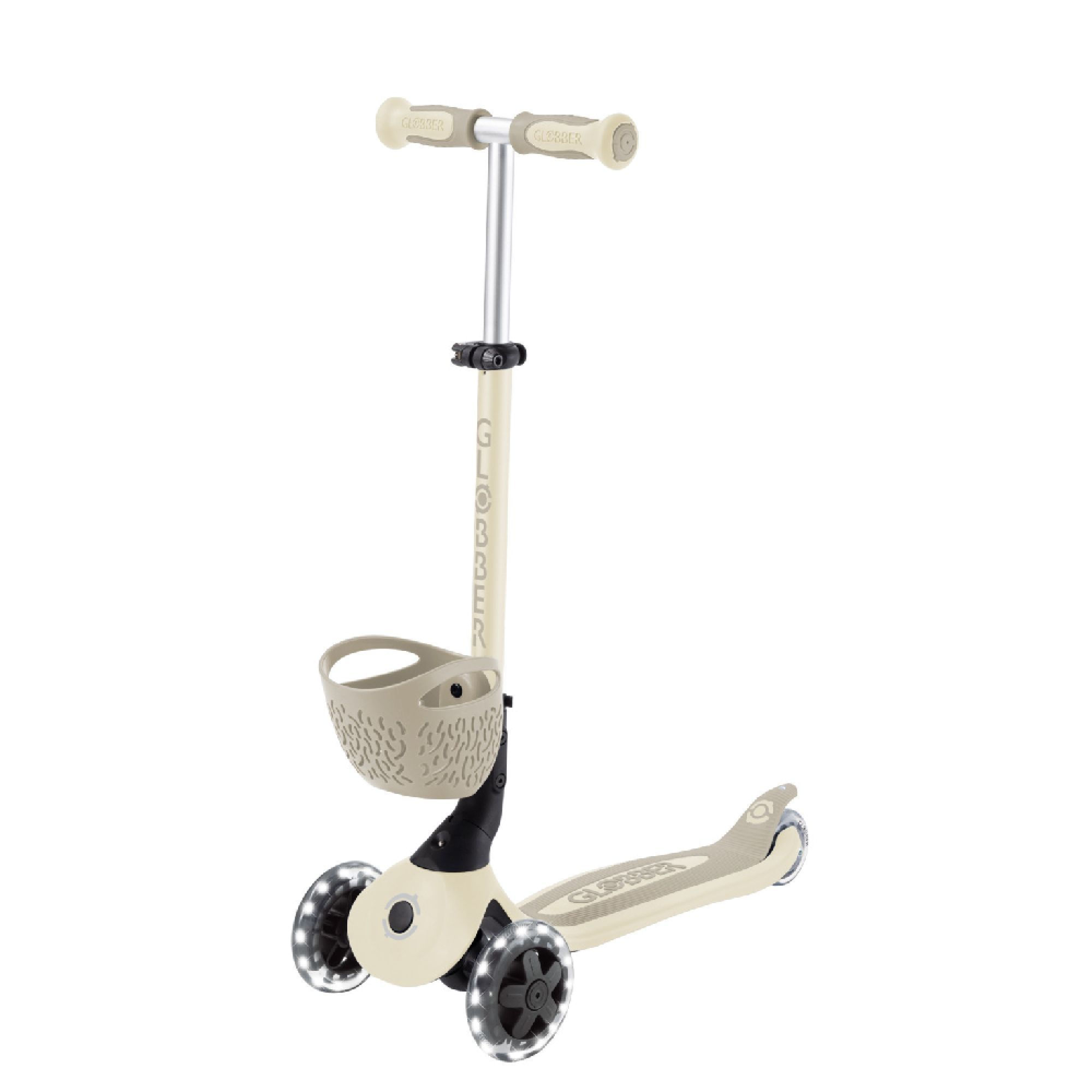 Trottinette évolutive Go Up 360° lumineuse | Taupe