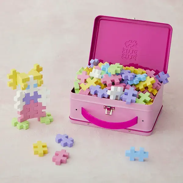 Miniature : Valisette 70 pièces BIG Pastel | PLUS PLUS