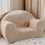 Miniature : Fauteuil club personnalisé | Teddy beige