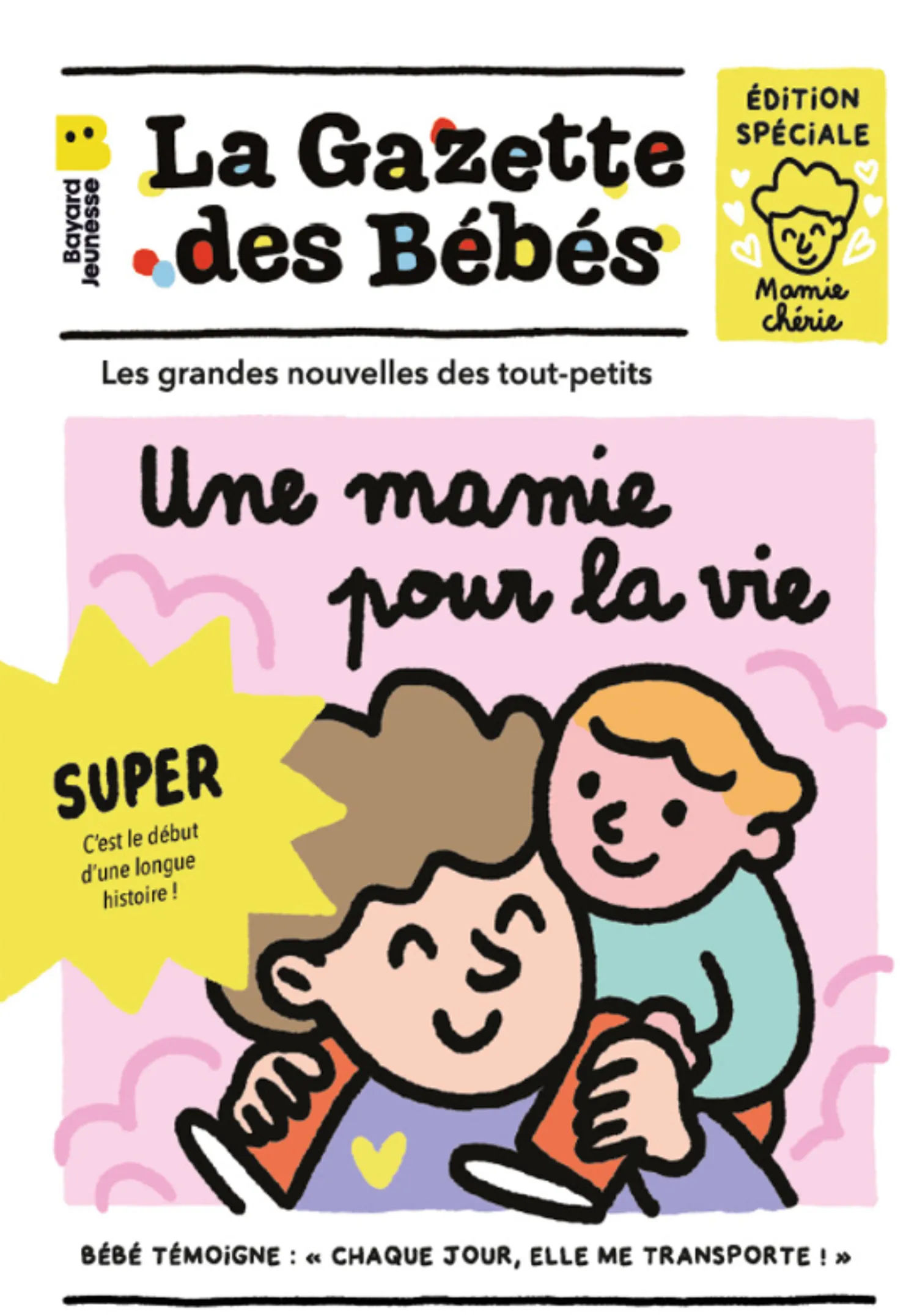 Journal en tissu | La gazette des bébés - Une mamie pour la vie