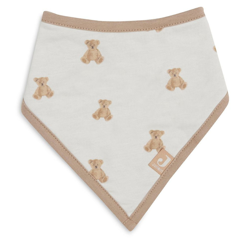 Miniature : Lot de 2 bavoirs bandana | Teddy Bear