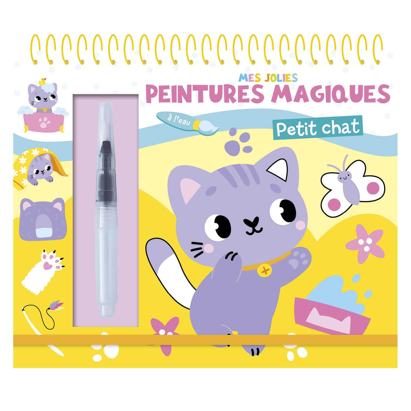 Mes jolies peintures magiques | Petit chat