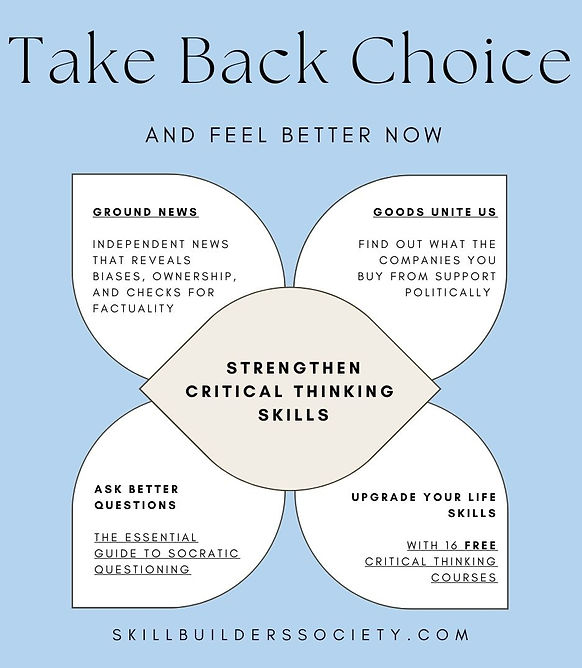 4 Tools to Decode News, Make Informed Buying Decisions, and Build Critical Thinking Skills