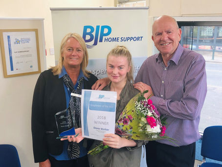 Employee of the Year Winner - Dione Walker