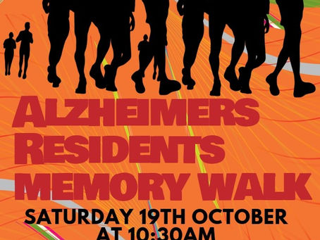 Residents Memory Walk 19th October 19