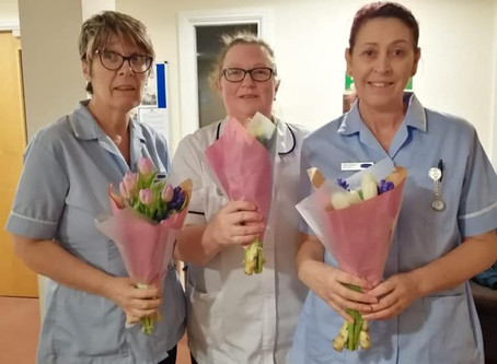 Thanks to Lidl for the flowers donation