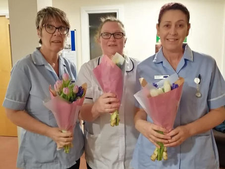 Thanks to Lidl for the flowers donation