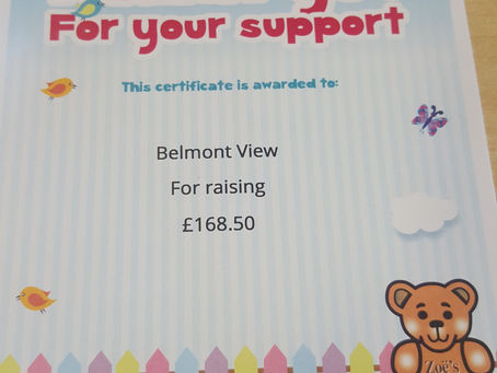 Coffee Morning & Zoe's place raffle