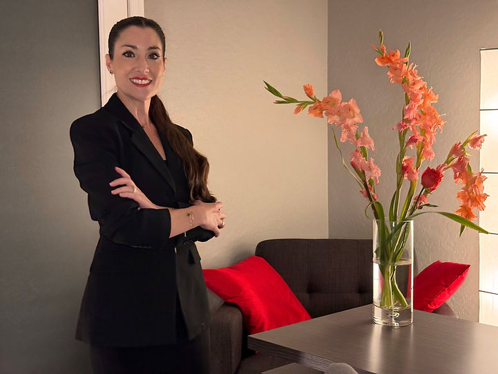 Delphine Pastore Founder and CEO of BeyondMyPeers