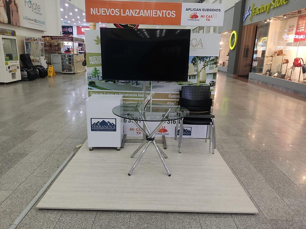 Fabricación stand publicitario