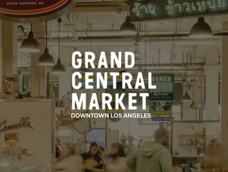Grand central Market Downtown Los Angeles