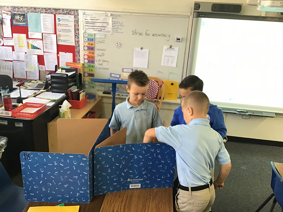 3rd Graders Vote