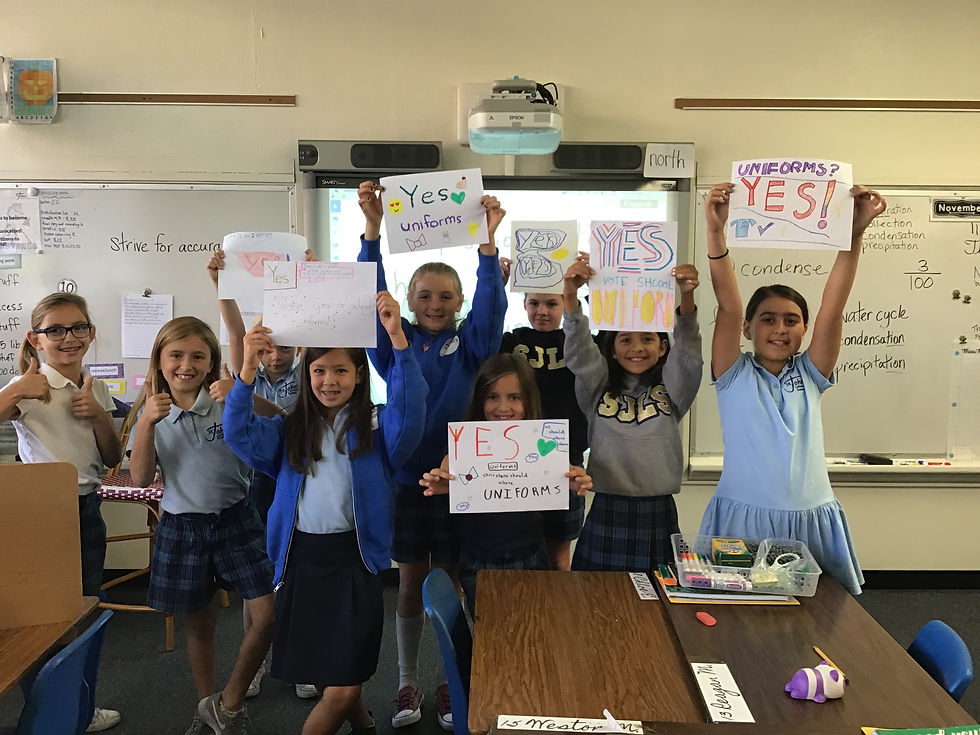 3rd Graders Vote