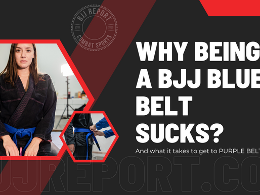 Why Being A BJJ Blue Belt Sucks? (and how to become a purple belt)