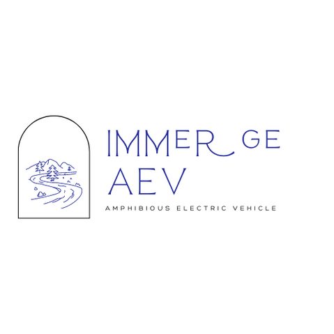 Immerge AEV logo: Amphibious Electric Vehicle