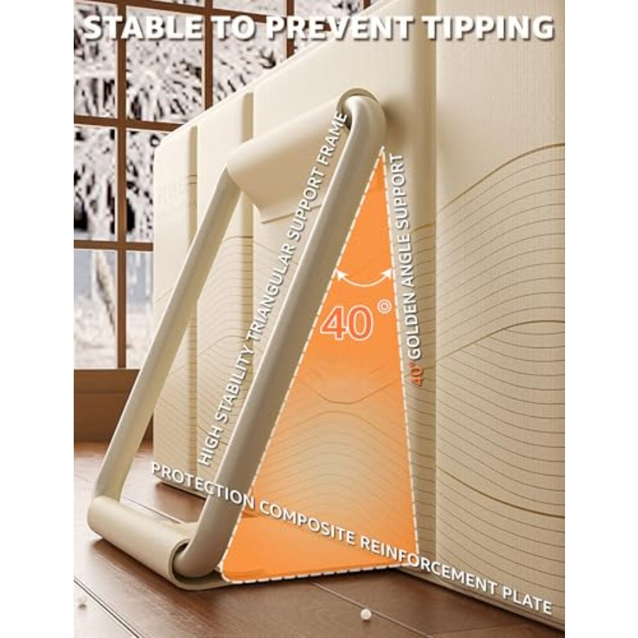 Thumbnail: Portable Foldable Collapsible Ice Bath Tub for Adult 47Lx22Wx20H White Freestand