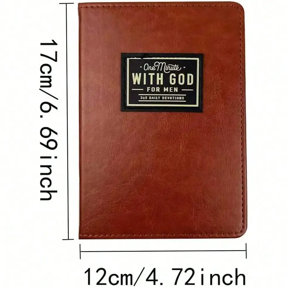 Thumbnail: One Minute With God For Men daily devotions book, 17x12cm