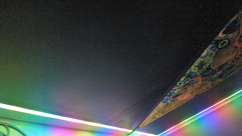 Ambient Beleuchtung Kinozimmer