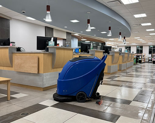 Commercial Floor Deep Cleaning