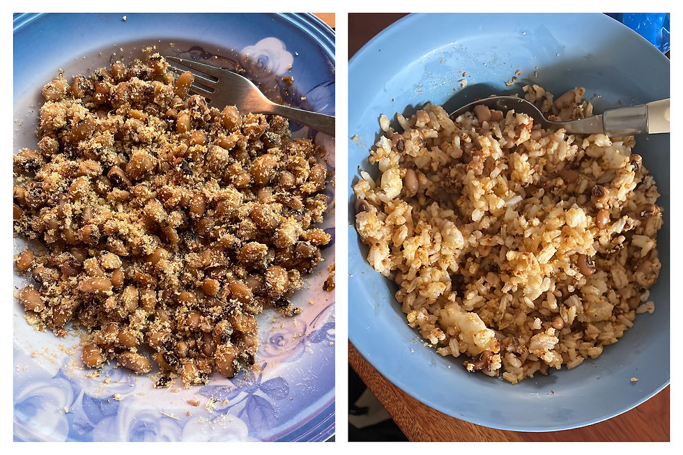 links: Véyi, rechts: Ayimolou