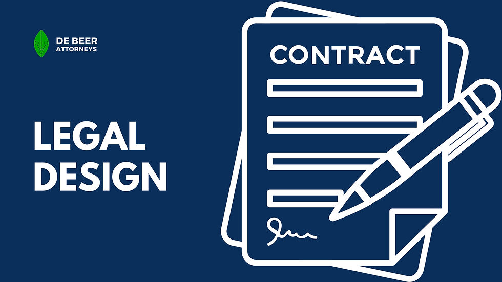 South African Legal Design Contract Law