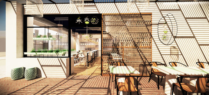 RICE NOODLES RESTAURANT CONCEPT PREVIEW