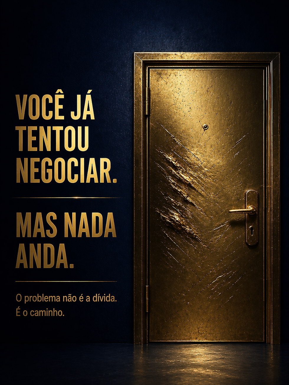 Negociação que não anda