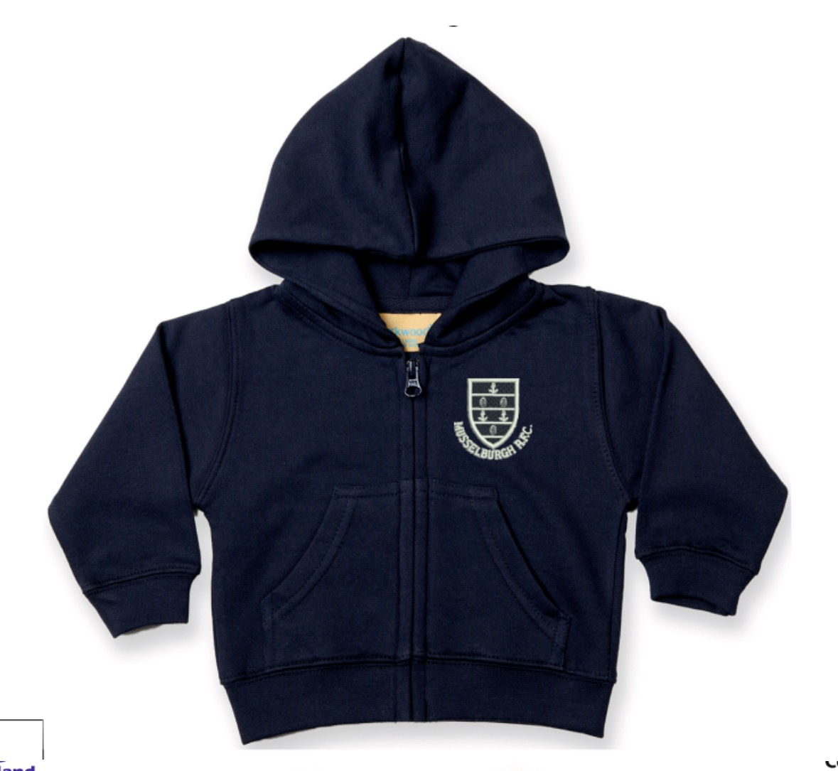 MRFC Kids Zip Through Hoodie