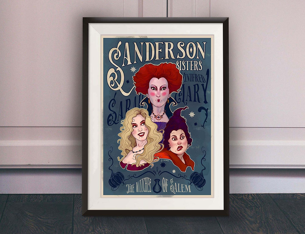 Miniature : Affiche Sanderson Sisters