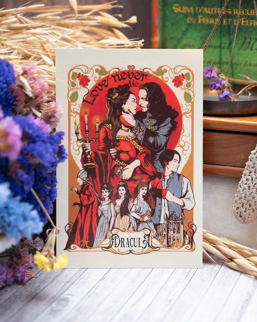 Carte Postale Dracula