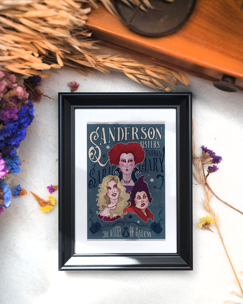 Thumbnail: Carte Postale Hocus Pocus