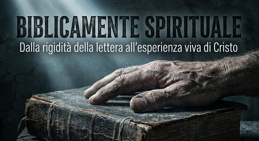 Biblicamente spirituale