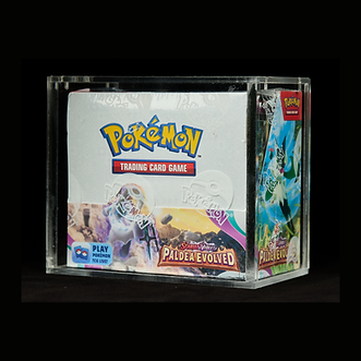English Booster Box Acrylic case
