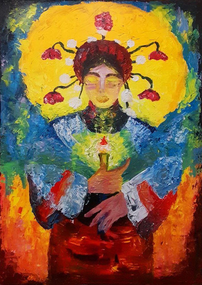 «A candle of memory»