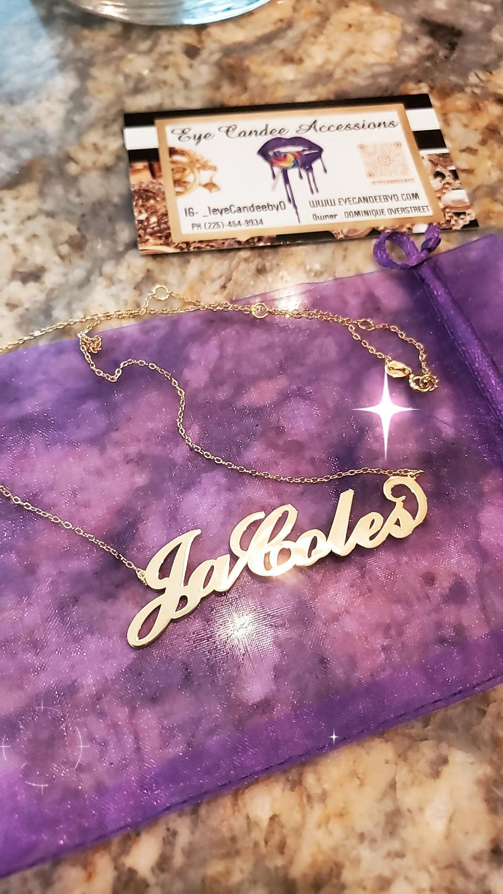 Thumbnail: CUSTOM CANDEE NECKLACE