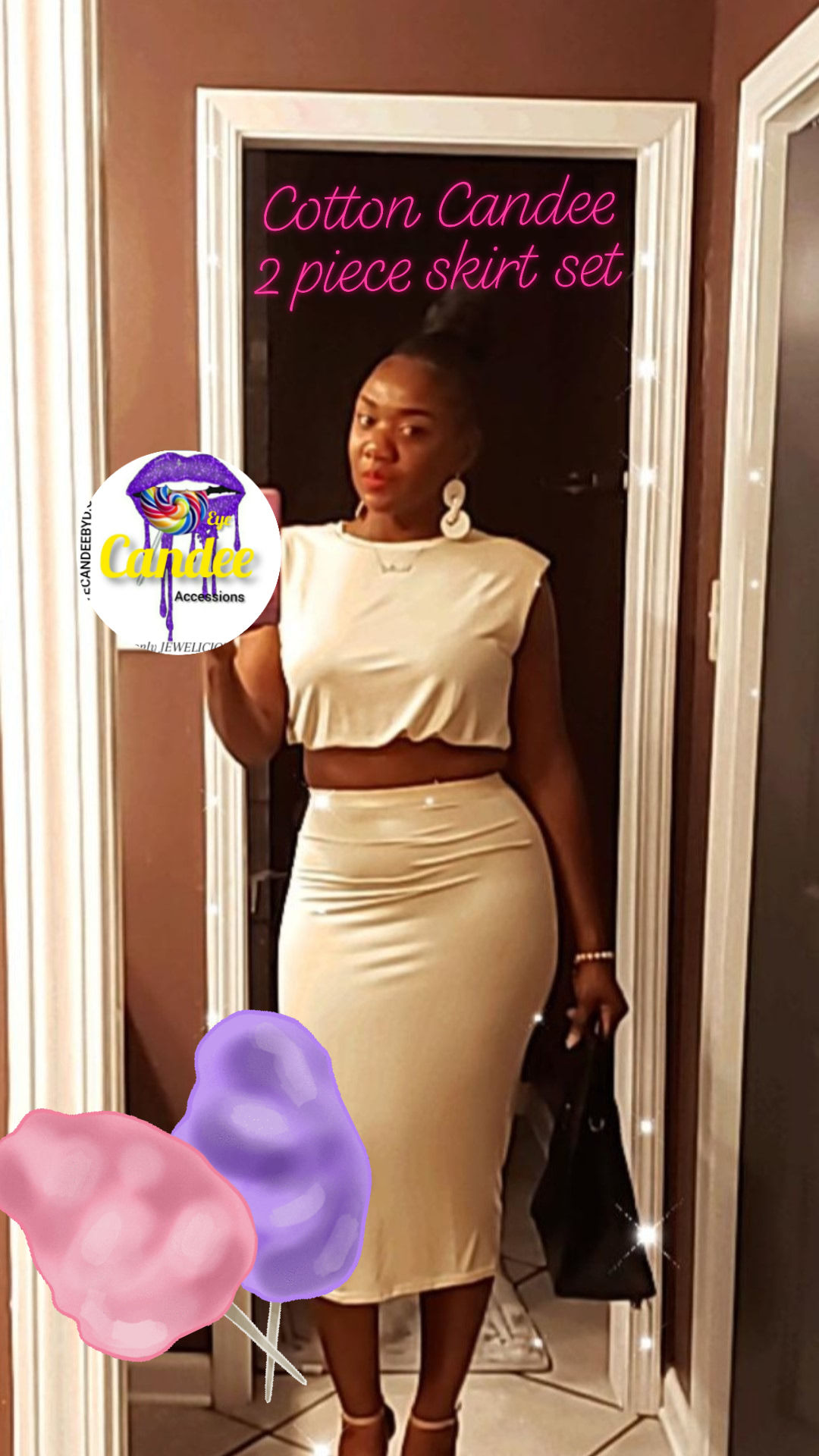 Cotton Candee 2 piece set