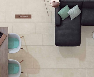 Vista cenital de piso en porcelanato