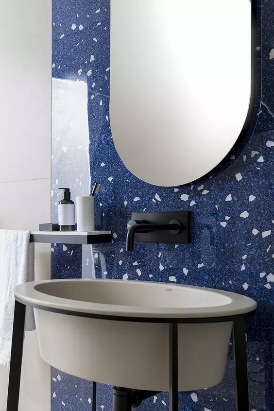 Terrazo azul