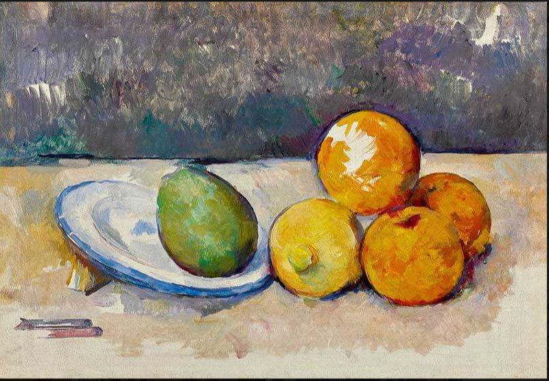 Cezanne Nature Mort Acrylic