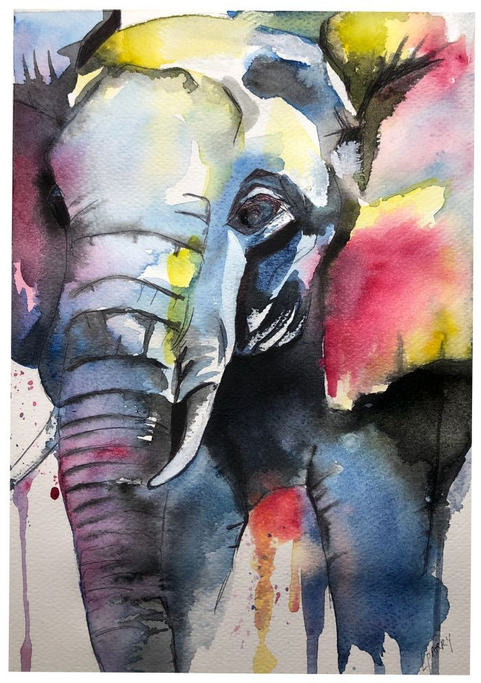Elephant Watercolour
