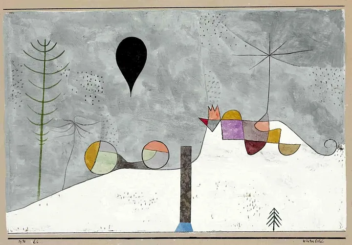 Paul Klee (acrylic)